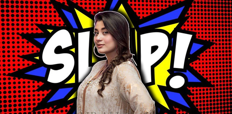 What made Sara Umair slap the director on shoot?