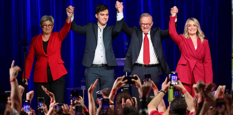 Australia's Albanese claims election victory