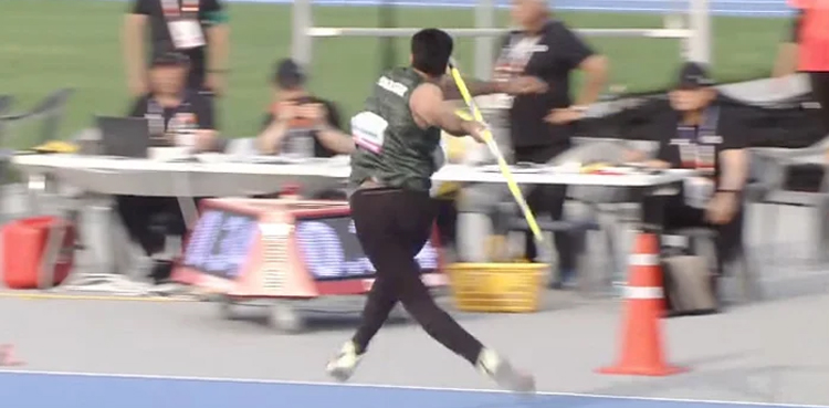 Arshad Nadeem wins gold at Asian Athletics Championship