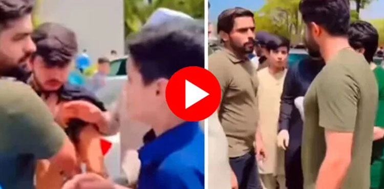 Watch: Babar Azam caught in heated exchange with fans in Lahore