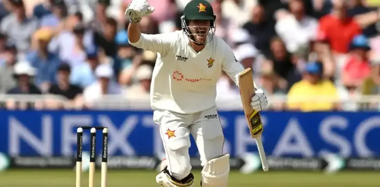 Brian Bennett smashes fastest Test ton for Zimbabwe in England game