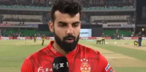 Shadab Khan reflects on team performance after PSL 10 elimination