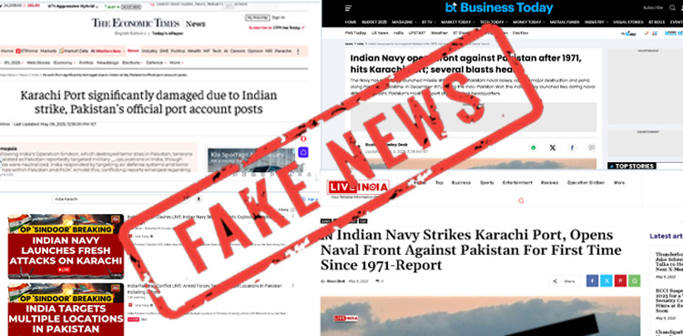 ARY News debunks Indian media reports of attack on Karachi Port