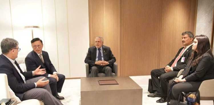 Ishaq Dar in Hong Kong for signing of Intl Org for Mediation