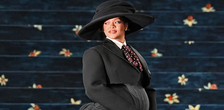Rihanna announces third pregnancy at Met Gala