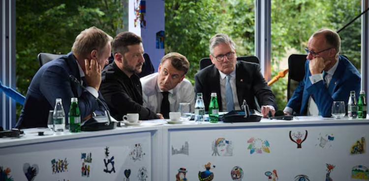 Ukraine, Europe urge more pressure on Russia after drone kills nine