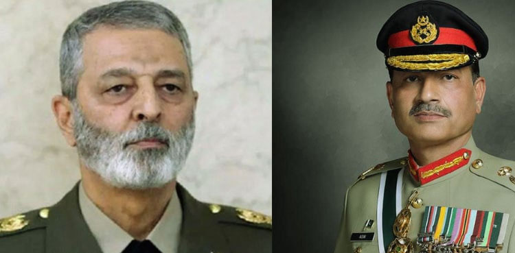 Iran military chief thanks Pakistan in call with Field Marshal Asim Munir