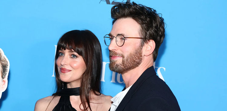 Guess what Dakota Johnson said about Chris Evans before working with him