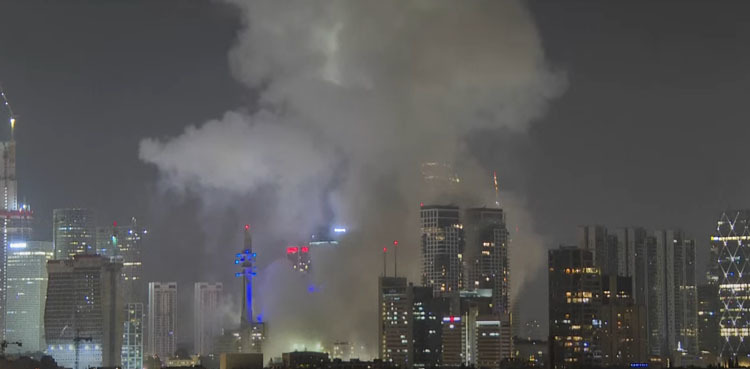 Explosions rock Tel Aviv as Iran launches retaliatory strikes