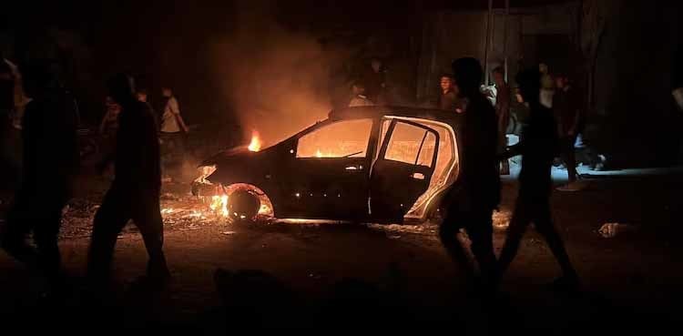 Six Israelis detained for attacking soldiers in West Bank: military