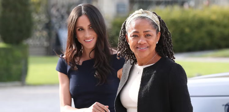 Meghan Markle’s mum calls out U.K press in viral clip