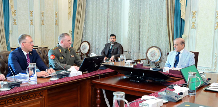 Pakistan desires to strengthen economic partnership with Belarus: PM Shehbaz