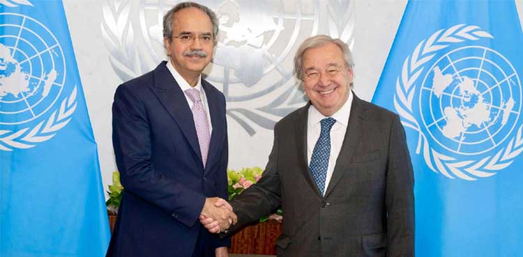 Pakistan vows peaceful settlement of disputes as UNSC president