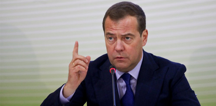 Russia’s Medvedev slams Trump for starting ‘new war’