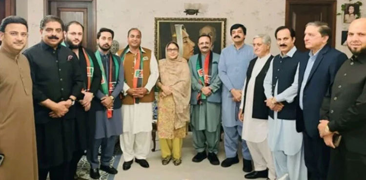 Former AJK PM Sardar Tanveer Ilyas joins PPP