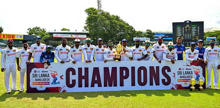 Sri Lanka crush Bangladesh in second Test to seal series