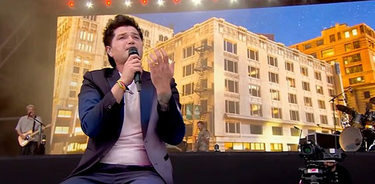 The Script’s tribute at Glastonbury left everyone in tears