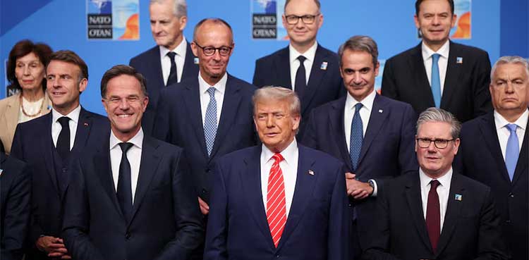 NATO commits to spending hike sought by Trump, and to mutual defence
