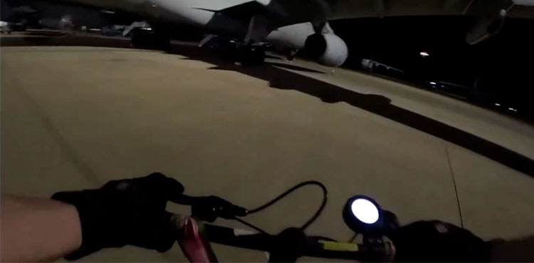 Watch: Pro-Palestinian activists breach RAF Brize Norton in daring protest