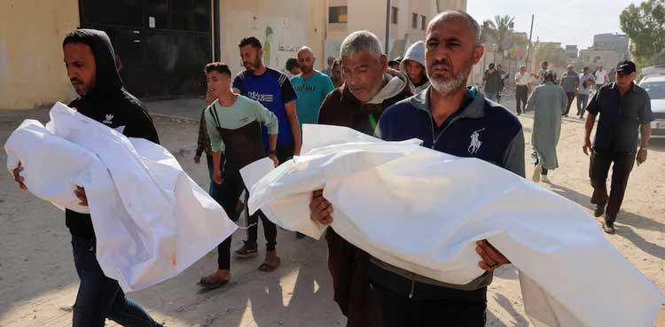 Israel bombs Gaza aid sites, cafe, school, killing 95 Palestinians