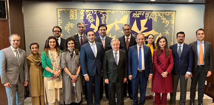 Bilawal-led delegation meets UN chief to advance peace, stability in Asia