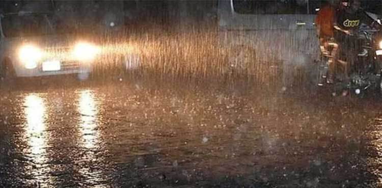 Karachi receives moderate to heavy rainfall