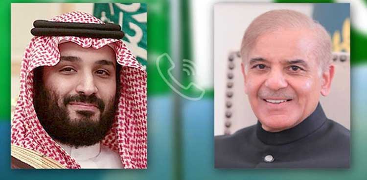 Pakistan open to talks with India on all issues, PM Shehbaz tells Saudi crown prince