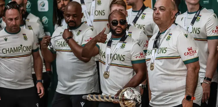WATCH: South Africa return home to hero's welcome after WTC final win
