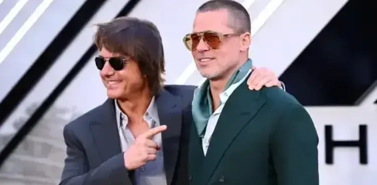 Tom Cruise, Brad Pitt reunite at ‘F1’ premiere