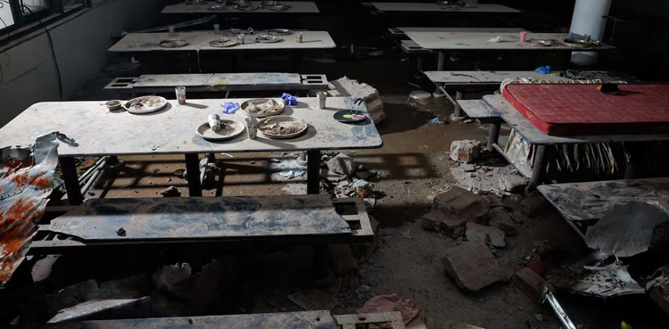 Lunch plates abandoned, plane parts embedded in walls after Air India jet hit doctors' hostel