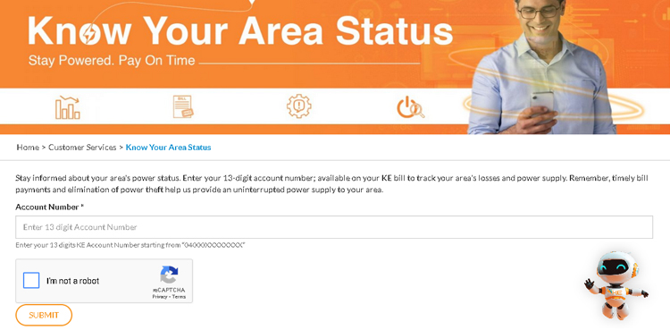 KE launches power status microsite for customers