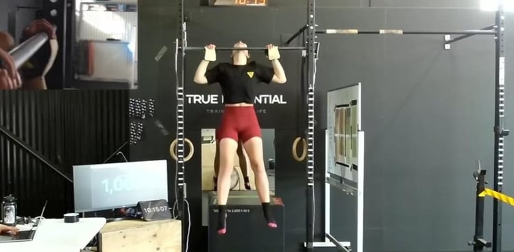 Watch: Olivia Vinson breaks world record with 7,079 pull-ups in 24 hours