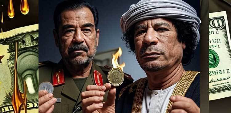 Gaddafi and Saddam: Targeted for Threatening US Dollar Hegemony?