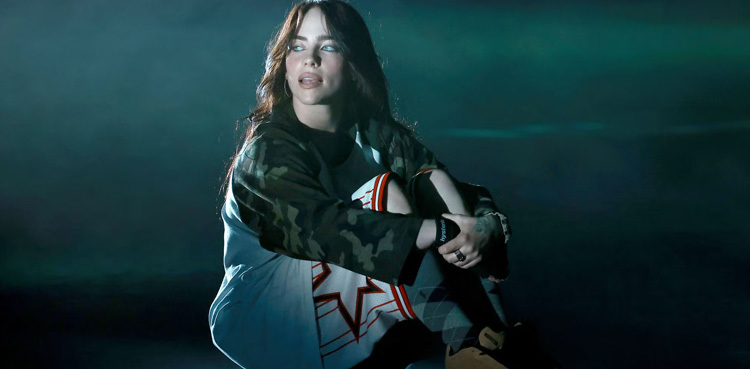 What is Billie Eilish filming with James Cameron in Manchester?