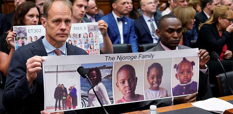 Boeing settles with man whose family died in 737 MAX crash