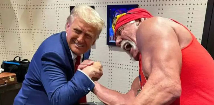 Trump mourns Hulk Hogan as 'great friend'