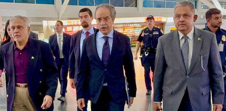 Deputy Prime Minister Ishaq Dar in US