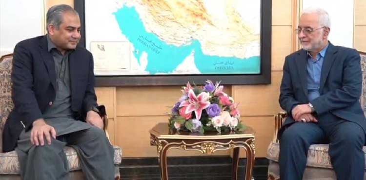 Mohsin Naqvi arrives in Iran on official visit