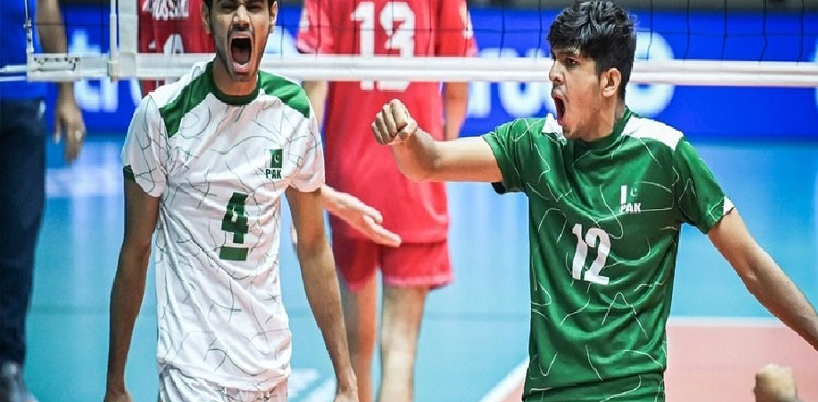 Pakistan beat Iran to win Asian U16 Volleyball Championship