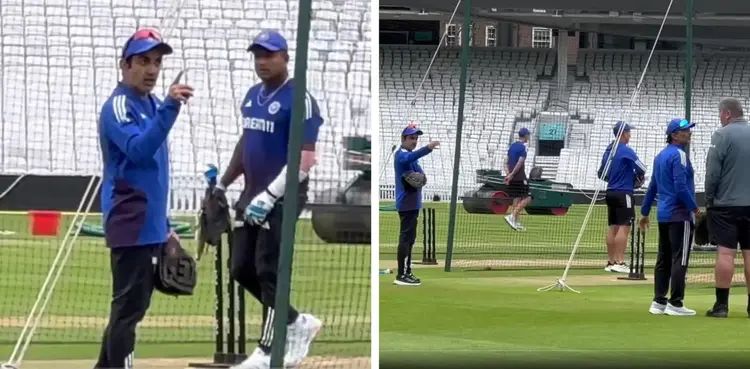 VIDEO: Gambhir involved in heated exchange with The Oval staff