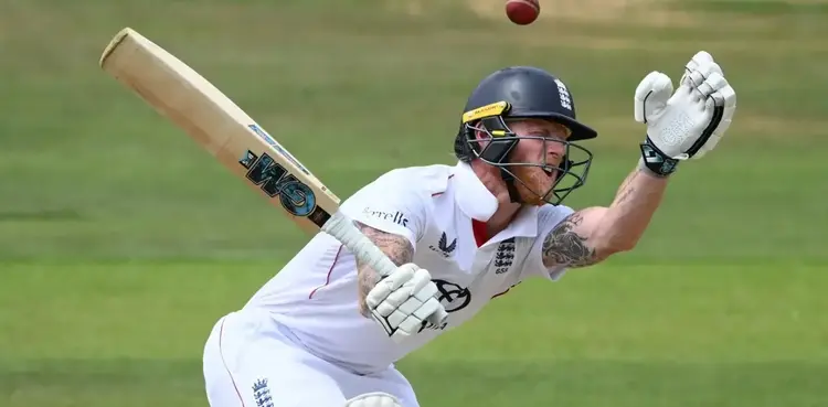 VIDEO: Ben Stokes goes down after nasty blow from Siraj