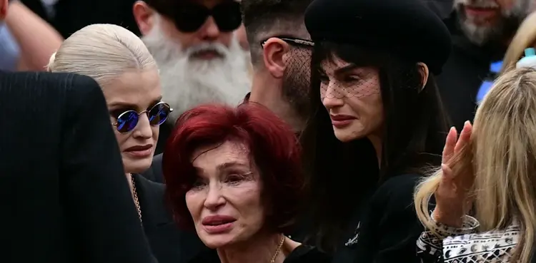 Ozzy Osbourne's rarely-seen daughter spotted at his funeral