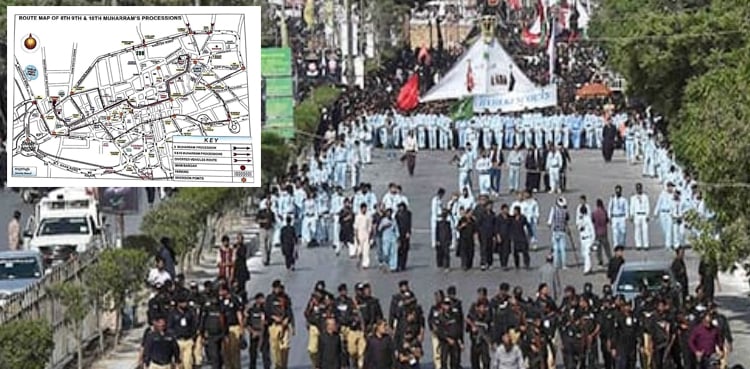 Check out Karachi traffic plan for Muharram processions