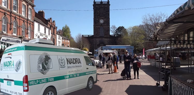NADRA mobile registration drive expands across UK