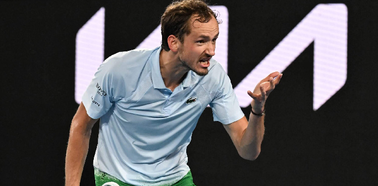 Watch: Medvedev loses cool in crunch US Open tie against Bonzi