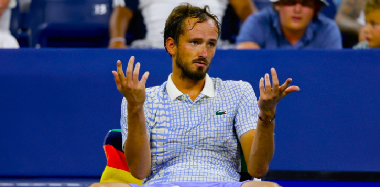 Medvedev faces huge fine after wild US Open meltdown