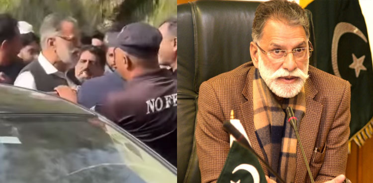 Former AJK PM Sardar Abdul Qayyum Niazi taken into custody