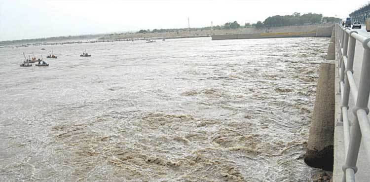 Punjab Rivers witness high flood levels amid monsoon surge