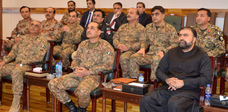 Field Marshal reviews security situation, projects in Balochistan