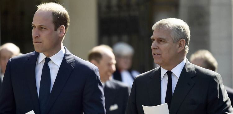 Prince William expected to be 'tough' on Prince Andrew over a long-running dispute